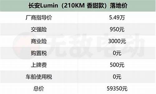 纯电动汽车价格表电动小汽车价格_纯电动汽车售价电动汽车价格表